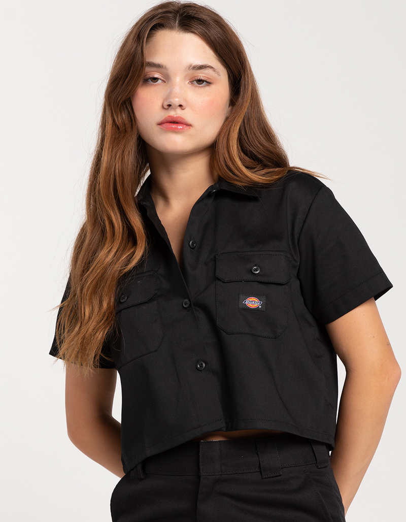 DICKIES Cropped Womens Work Shirt image number 0
