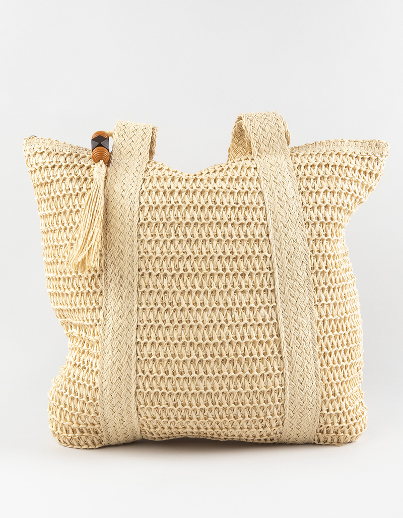 Straw Tote Bag image number 6