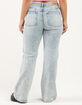 RSQ Womens High Rise Flare Jeans image number 8