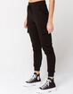 SKY AND SPARROW Cargo Fleece Womens Jogger Pants image number 3