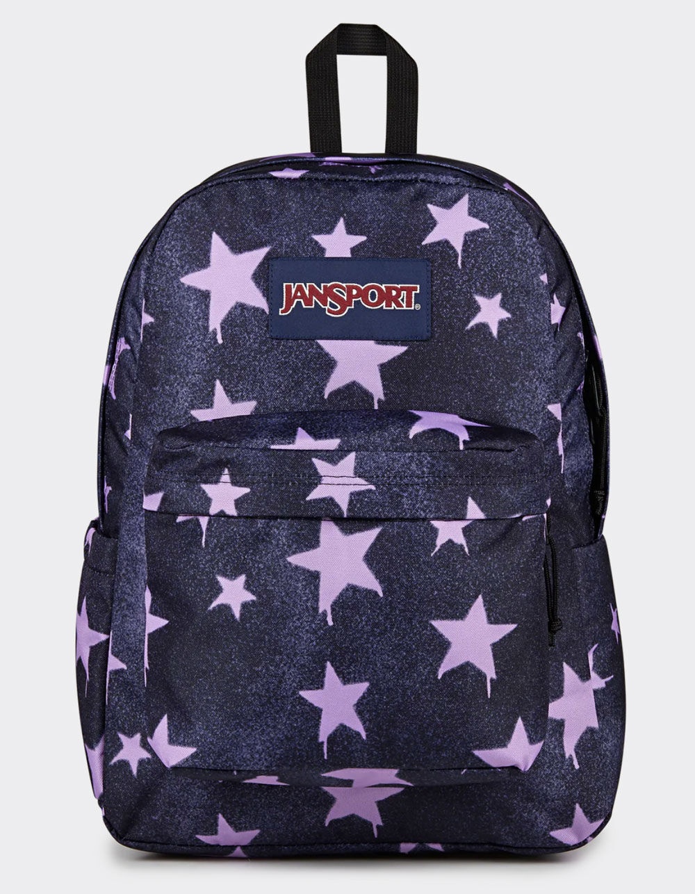 JANSPORT SuperBreak Plus Backpack - SPRAYED STARS PASTEL LILAC