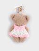 FULL TILT Plush Girly Bear Bag Charm image number 2