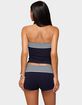 EDIKTED 76 Stripey Fold Over Tube Top image number 3
