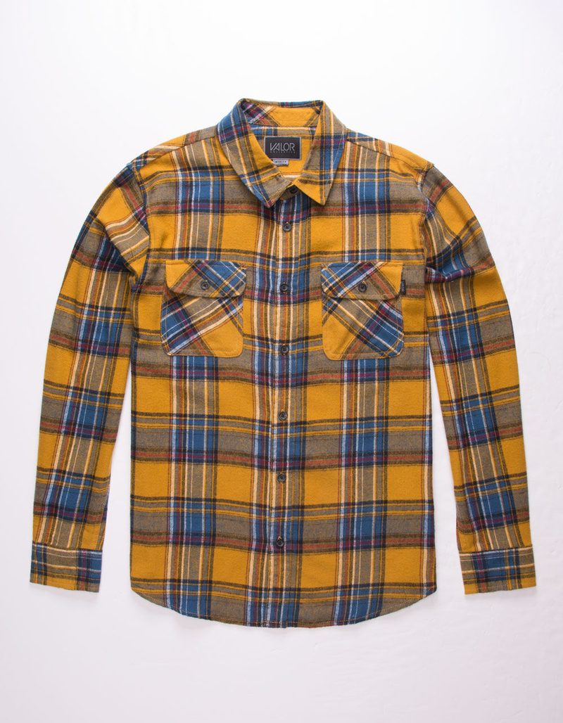 VALOR Lakeside Park Mens Flannel Shirt image number 0