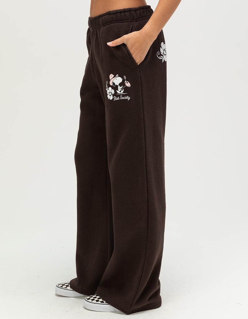 RIOT SOCIETY x Peanuts Hibiscus Womens Sweatpants image number 3