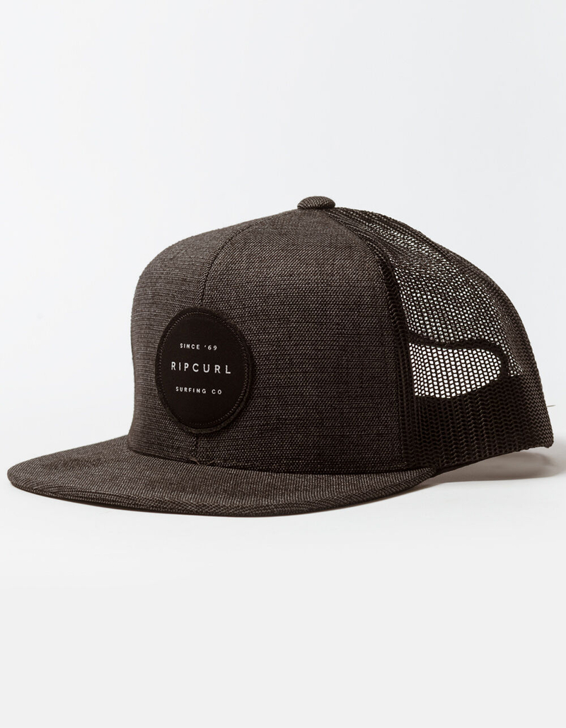 RIP CURL Routine Curve Peak Mens Trucker Hat image number 0