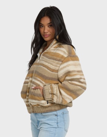 BILLABONG First Light Womens Sherpa Jacket Alternative Image