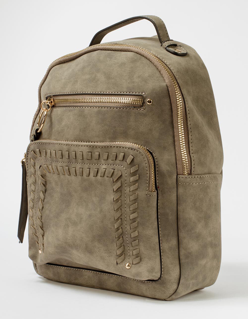 VIOLET RAY Dani Midsize Charcoal Backpack image number 1
