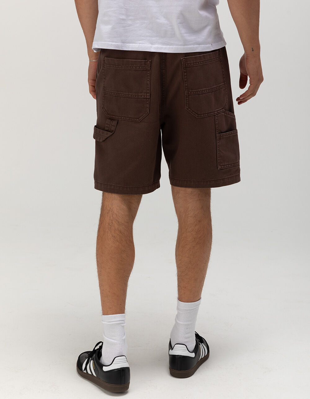RSQ Mens Utility Twill Shorts - CHOCOLATE | Tillys