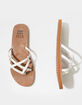 BILLABONG Paradise Cove 2 Womens White Sandals image number 5
