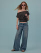 RSQ Womens Low Rise Baggy Jeans image number 1