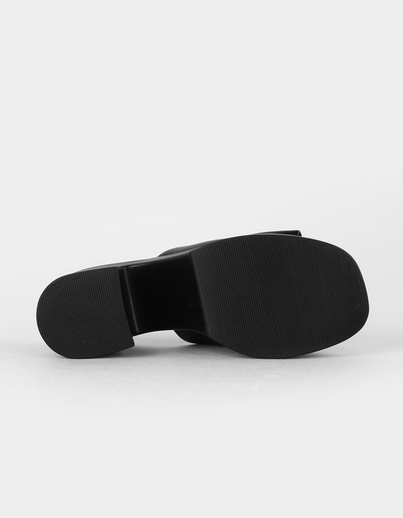 SODA Typo Womens Platform Sandals image number 2