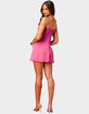 EDIKTED Barbie&trade; Muse Cupped Chiffon Mini Dress image number 3