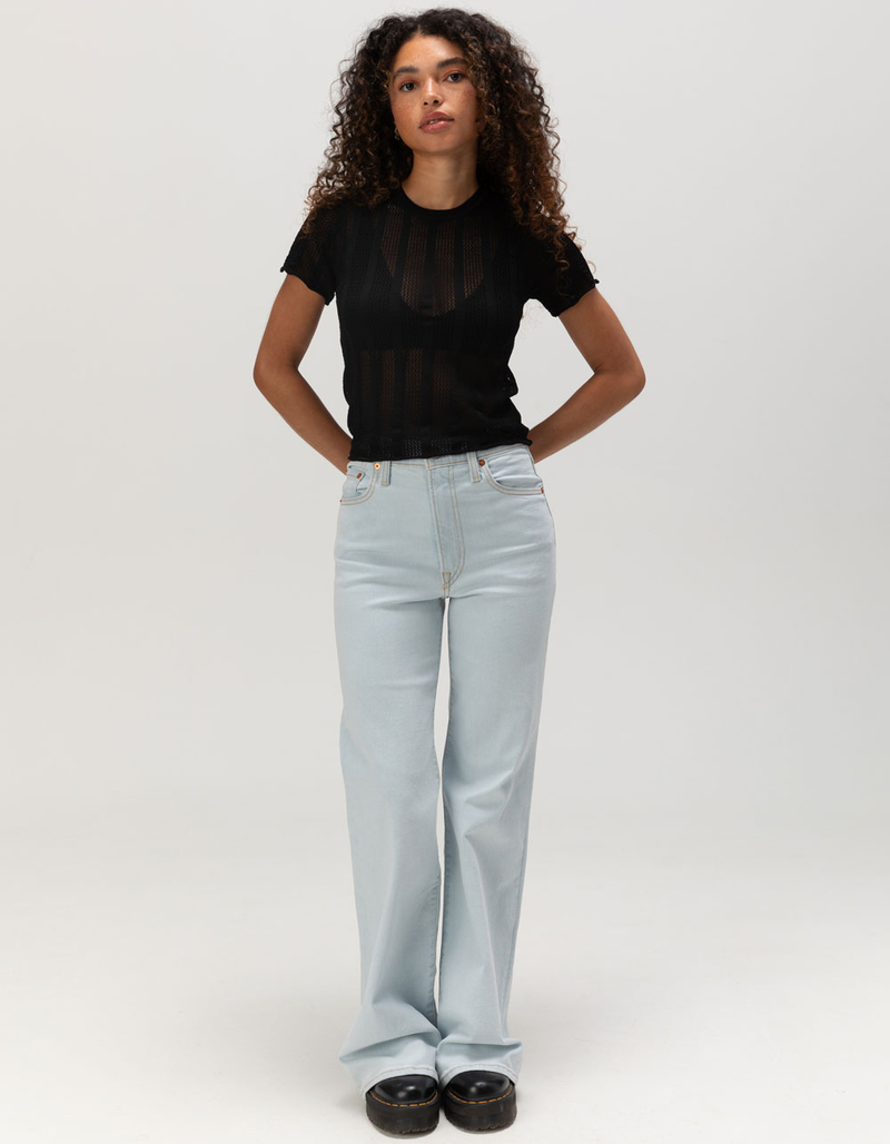 BRIXTON Sheer Knit Womens Top image number 1