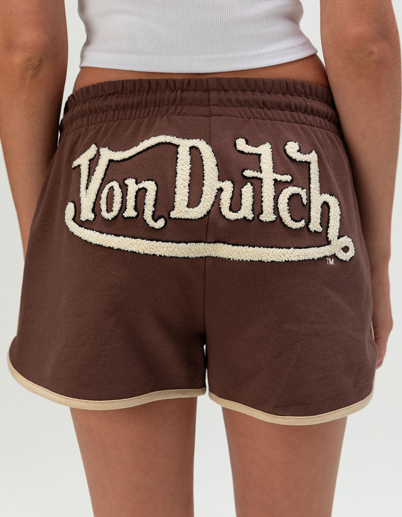VON DUTCH Embroidered Womens Shorts image number 1