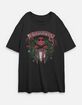 THE NIGHTMARE BEFORE CHRISTMAS Jack Scary Christmas Womens Oversized Tee image number 1