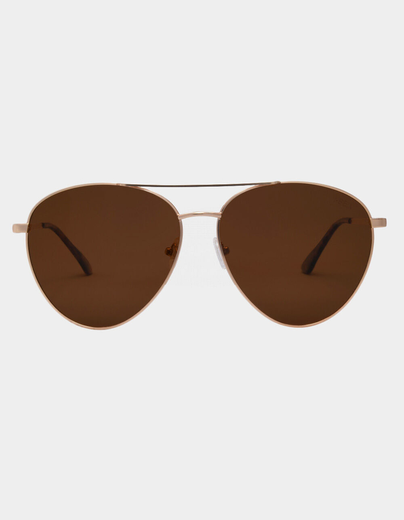 I-SEA Charlie Polarized Gold Sunglasses image number 1