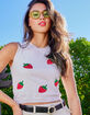 FULL TILT Strawberry Womens Vest image number 1