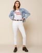LEVI'S  Ex-Boyfriend Womens Light Wash Denim Trucker Jacket image number 4