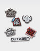 CROCS x Outkast 5 Pack Jibbitz&trade; Charms image number 1