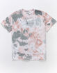 RSQ Oversized Mens Tie Dye T-Shirt image number 1