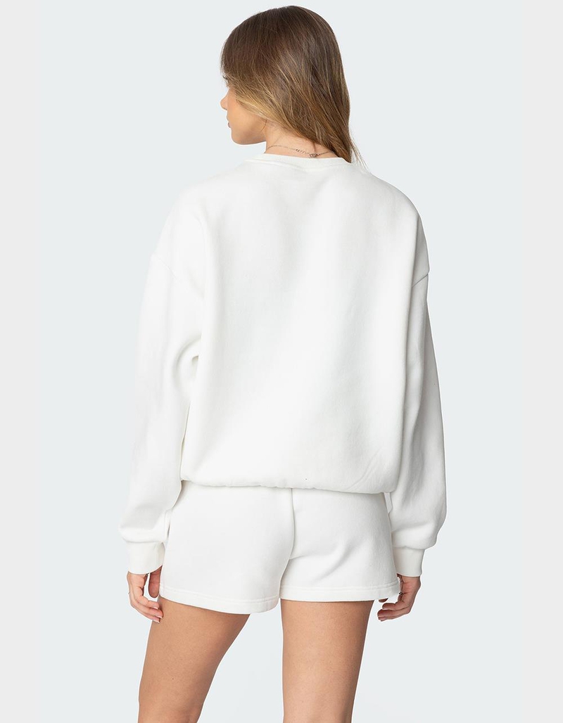 EDIKTED Cali Bow Sweatshirt image number 4
