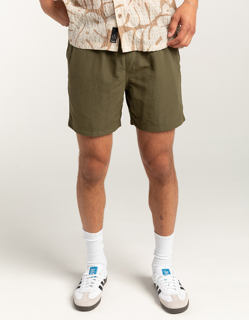 RSQ Mens 6" Nylon Shorts image number 10