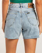LEE Loose Cut off Rider Womens Denim Shorts image number 4