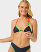 RIP CURL Pequenino Victoria Vergara Triangle Bikini Top image number 1