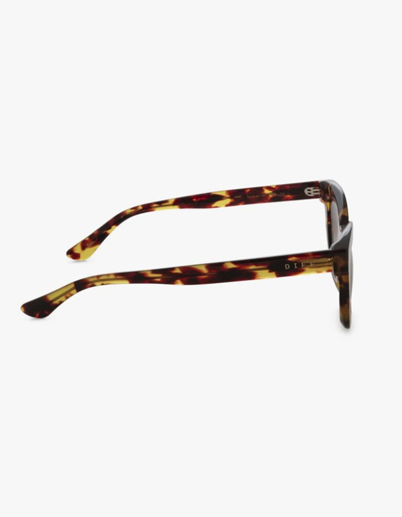 DIFF EYEWEAR Noemi Amber Tortoise Sunglasses image number 2