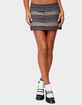EDIKTED Kezi Mixed Pattern Tailored Mini Skirt EDIKTED Kezi Mixed Pattern Tailored Mini Skirt