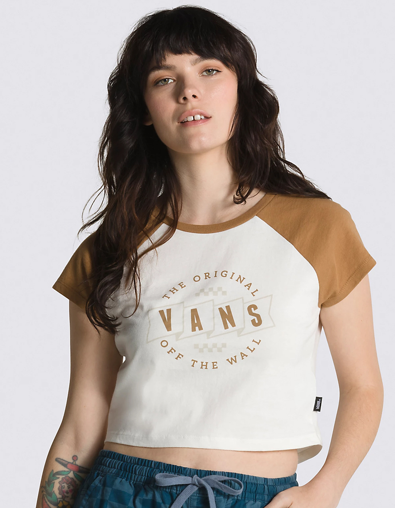 VANS OTW Branch Raglan Womens Crop Tee image number 0