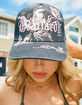 ED HARDY Butterflies Womens Snapback Hat image number 7