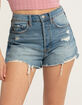 RSQ Womens Vintage High Rise Shorts image number 2
