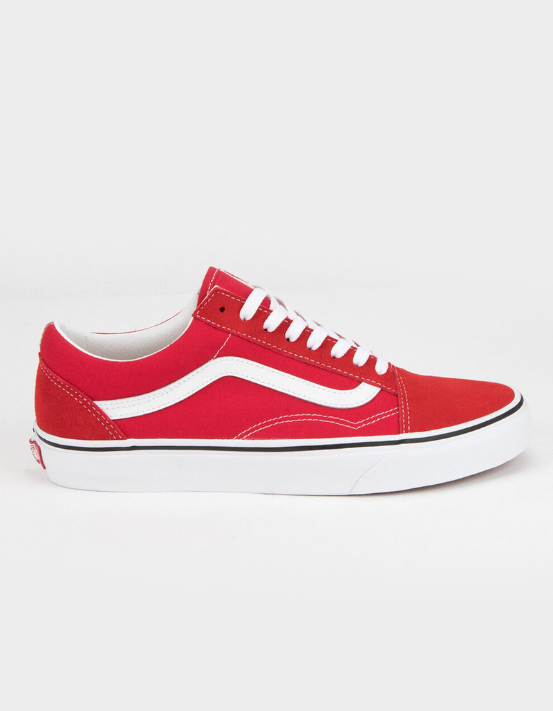 VANS Old Skool Racing Red & True White Shoes image number 0