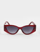 RSQ Rectangle Cat Eye Sunglasses image number 2