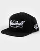 BASEBALL LIFESTYLE 101 Established Off Field Boys Snapback Hat image number 1