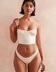DIPPIN' DAISY'S Monet Super Cheeky Bikini Bottoms image number 1