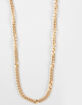 RSQ Mens 5mm Cuban Link Chain Necklace image number 2