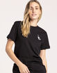 LAST CALL CO. Look Don't Touch Womens Tee image number 3