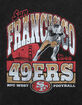THE WILD COLLECTIVE San Francisco 49ers Player Mens Washed Boxy Tee image number 2