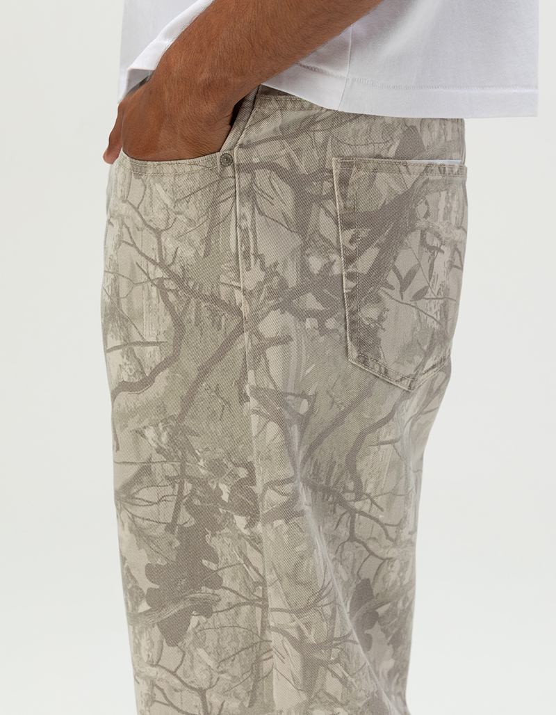 RSQ Mens Baggy Camo Print 5 Pocket Pants image number 4