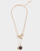 FULL TILT Star And Moon Layered Necklace image number 1