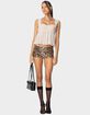 EDIKTED Bowe Babydoll Mesh Top image number 2