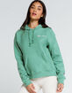CHAMPION Reverse Weave Script Womens Light Green Hoodie image number 1