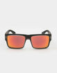 SPY Cyrus Matte Black Ice Polarized Sunglasses image number 2