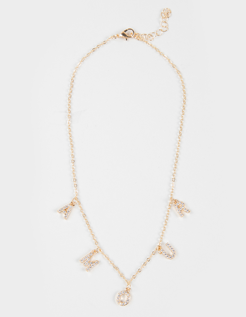 FULL TILT Amour Dainty Necklace image number 0