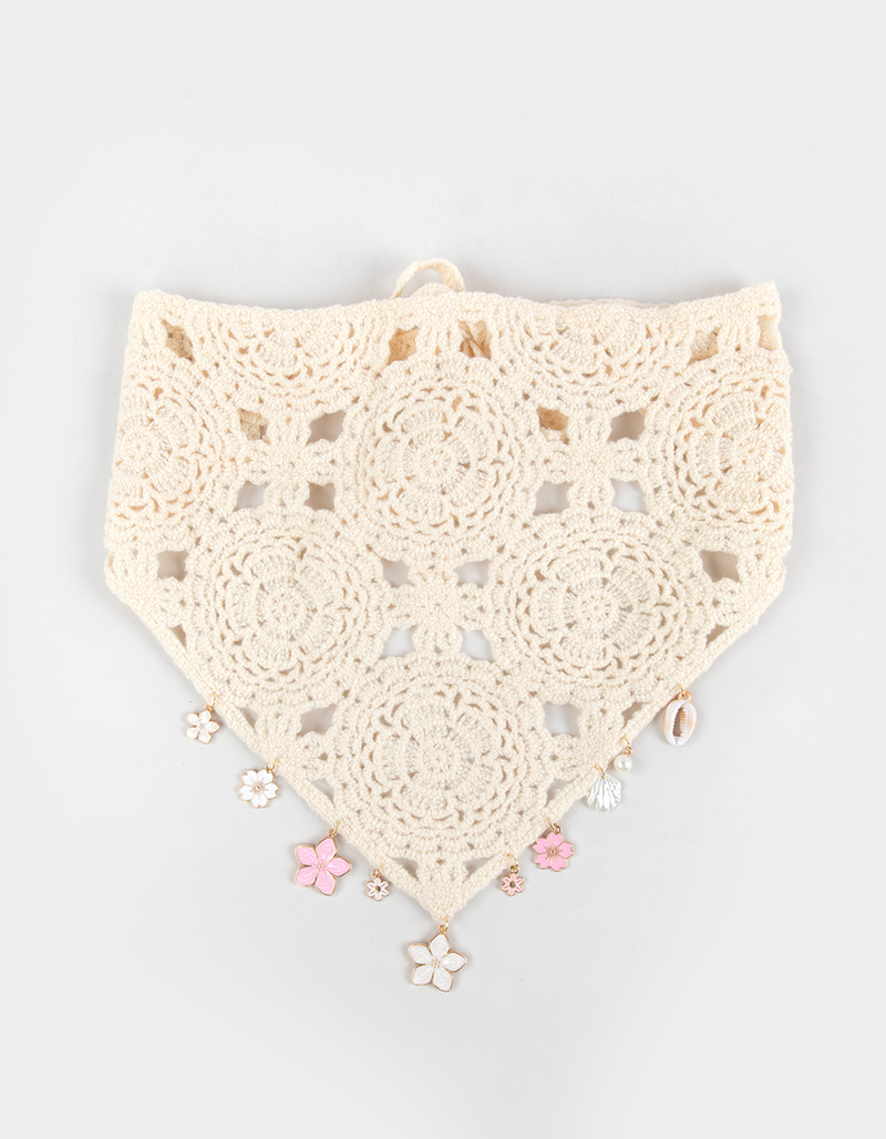 FULL TILT Crochet/Charm Headscarf image number 1