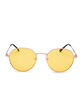 FULL TILT Round Yellow Sunglasses image number 2