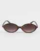 RSQ Oval Plastic Sunglasses image number 2